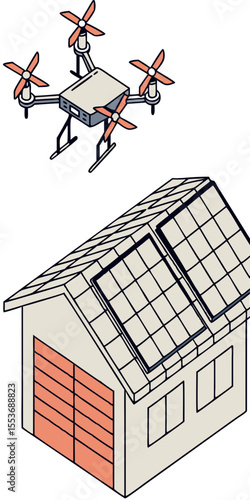 These drones provide accurate heat mapping for inspecting solar panels and identifying faulty cells