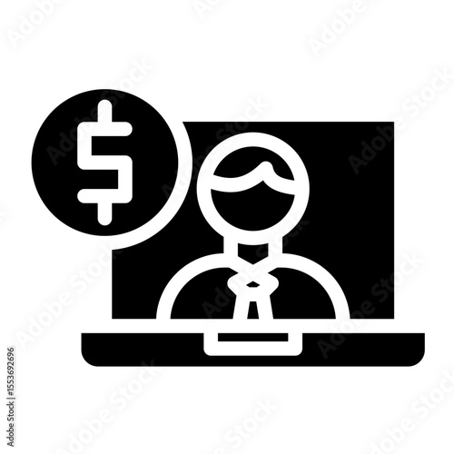 Freelancer Vector Icon Style