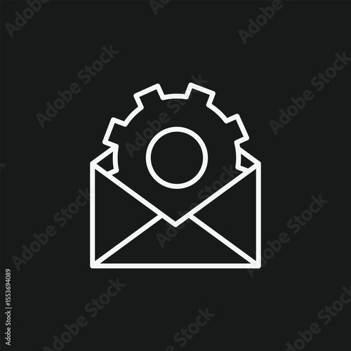Email Automation and Technical Configuration for Marketing Workflows, System Notifications, and Mail Server Settings Icon