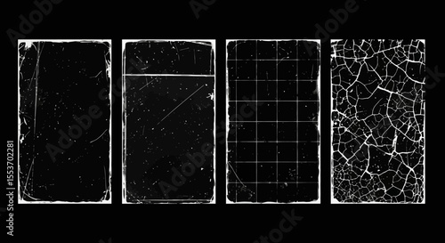 Grunge Textures Collection of Distressed Overlay Effects