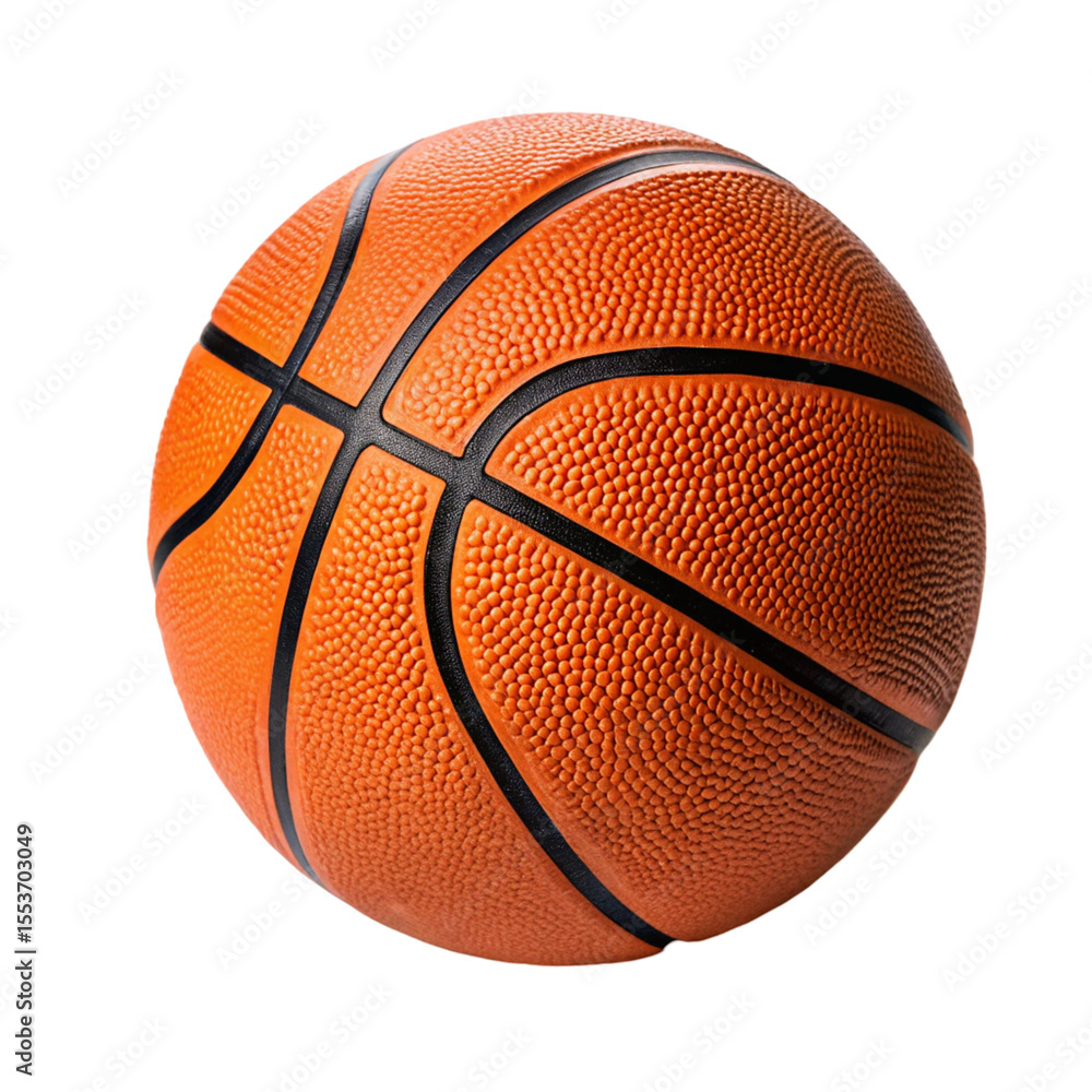 Fototapeta premium basketball isolated on white background