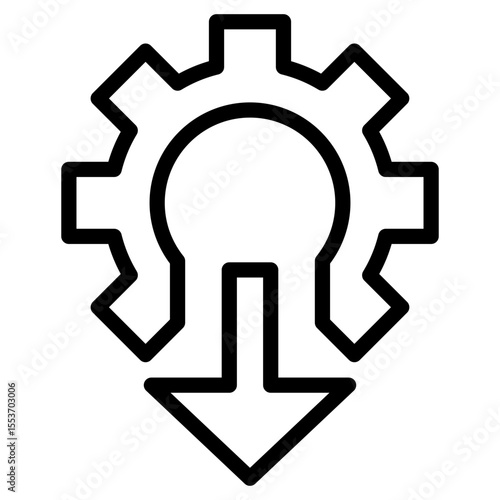 output vector icon