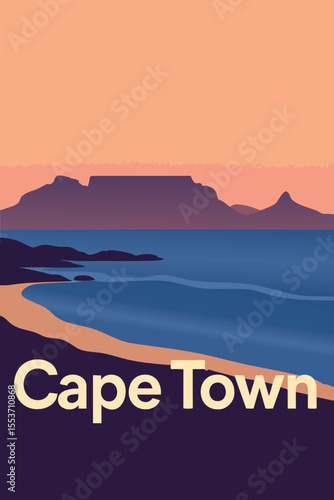 Cape Town's Iconic Coastal Landscape.eps