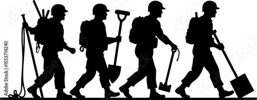Soldiers, Military, Army,  vector bundle