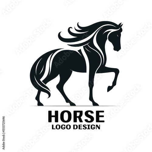 Horse Vector Logo Design