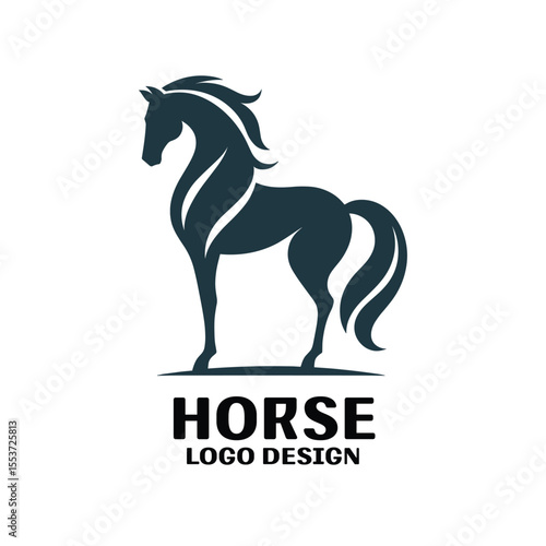 Horse Vector Logo Design