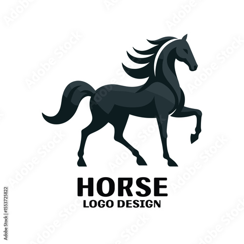 Horse Vector Logo Design