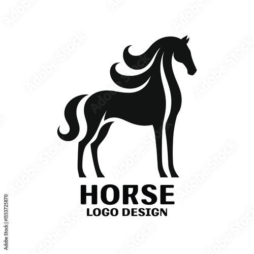 Horse Vector Logo Design