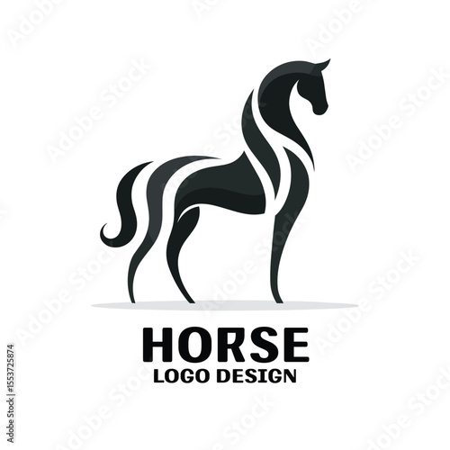 Horse Vector Logo Design