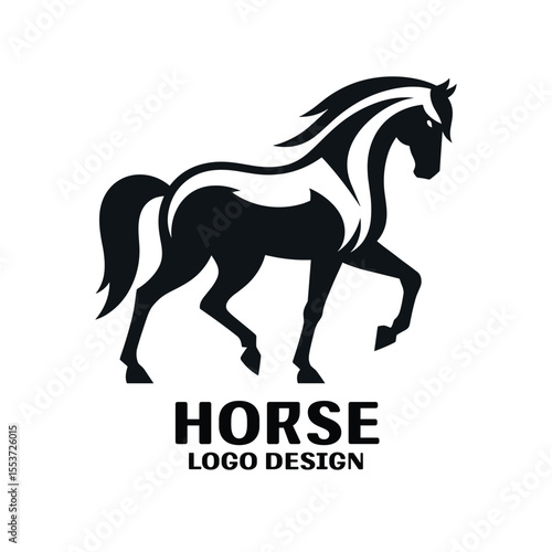 Horse Vector Logo Design