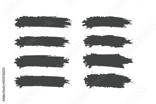 Brush Stroke Design Elements: A collection of dynamic brush stroke elements, expertly crafted to enhance and add a touch of artistic flair to various design projects. Ideal for digital art.