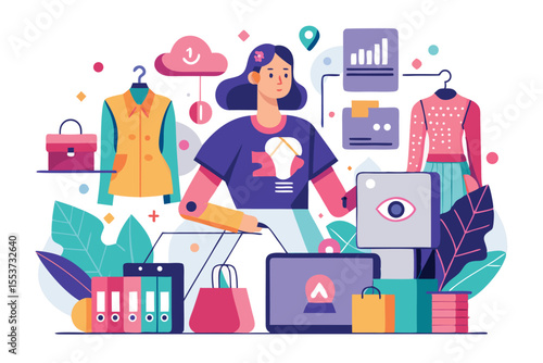 Innovative ai solutions shaping the future of fashion retail with data analysis and visual merchandising