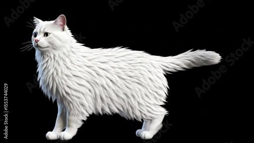 white persian cat