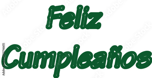 Feliz cumpleaños, diseño vectorial positivo, PNG sin fondo	