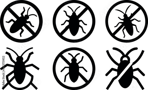 No Pest Signs for Prevention and Safety