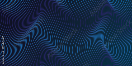 Premium background design with diagonal dark blue line pattern. Vector horizontal template for digital lux business banner, contemporary formal invitation, luxury voucher, prestigious gift certificate