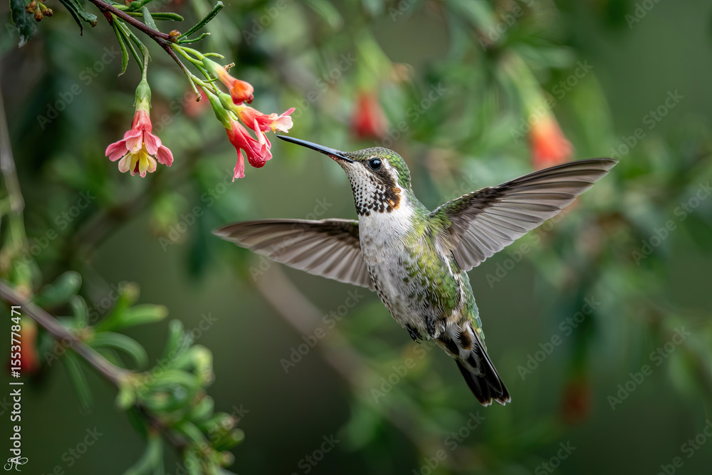 Fototapeta premium hummingbird in flight
