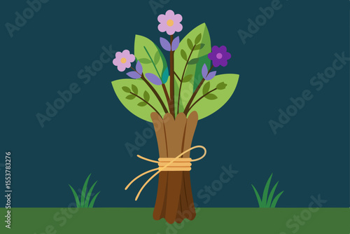 bouquet of snowdrops in vase