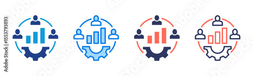Skill Improvement icon sheet multiple style collection
