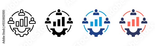 Skill Improvement icon sheet multiple style collection