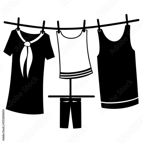 vector illustration of t shirt