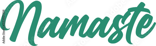 namaste, diseño vectorial positivo, PNG sin fondo