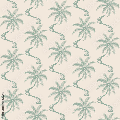 tropical summer print design. Leaves all over print. palm tree pattern design. hand drawn palm Leaves background. t shirt summer design.