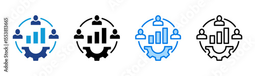 Skill Improvement icon sheet multiple style collection