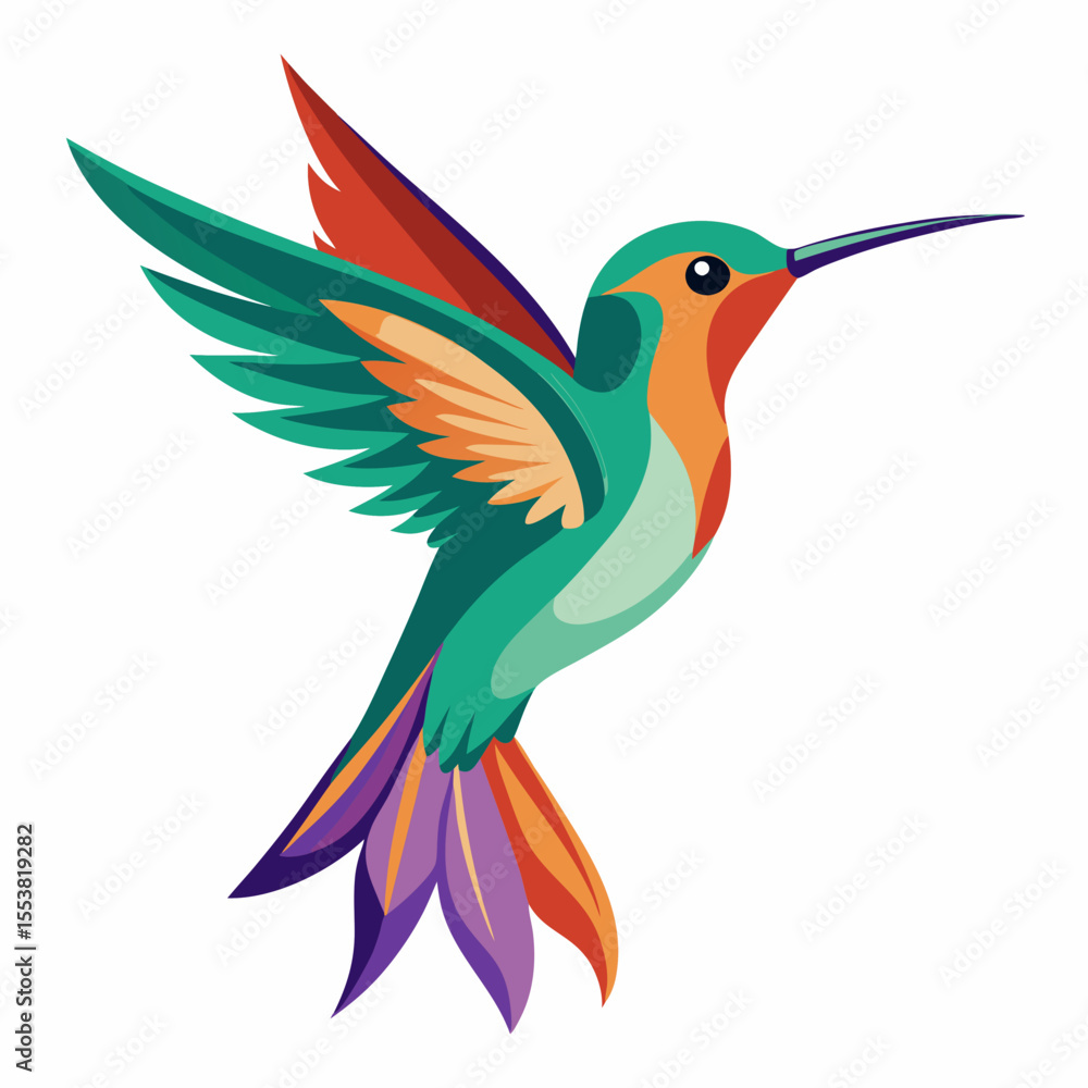 Obraz premium hummingbird in flight