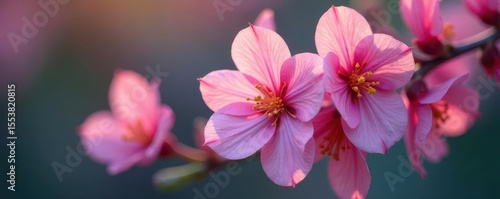 Delicate eucalyptus flower petals, vibrant hues, close-up , blossom, wallpaper