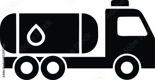 fuel truck vector art