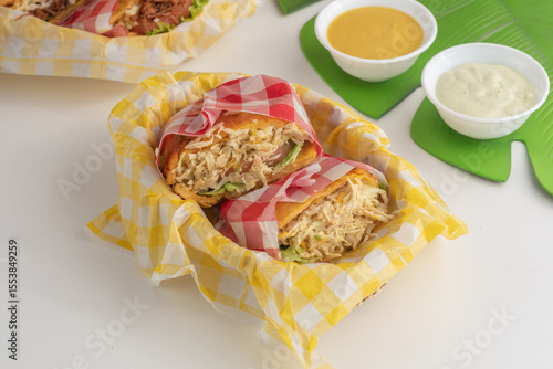 Fried plantain Arepa