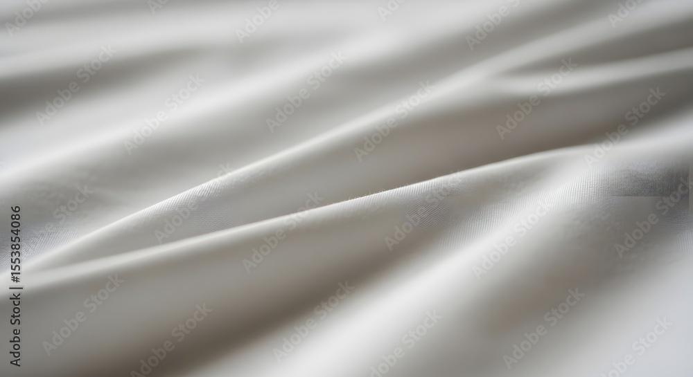 Obraz premium Smooth White Fabric Texture