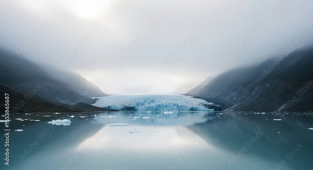 Fototapeta premium mist over the mountains