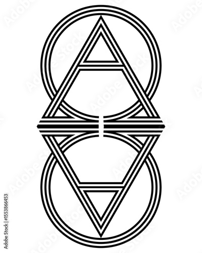 alpha omega on white background for tattoo symbol religion icon logo. vector illustration	