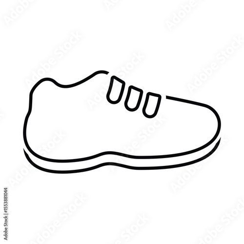 Sports shoe icon