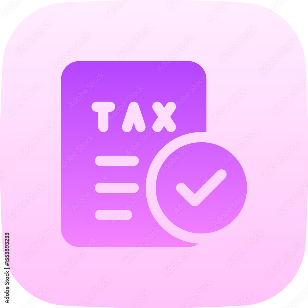 tax illustration on a white background tax illustration on a white background