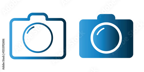 Camera icon design template