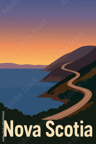 Exploring the Majestic Cabot Trail of Nova Scotia.eps