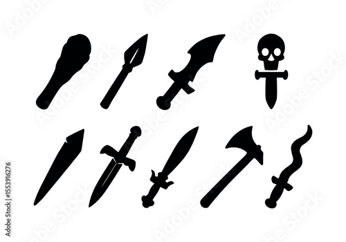 Charity, donation silhouette icon set. aid, support, volunteer icons collection