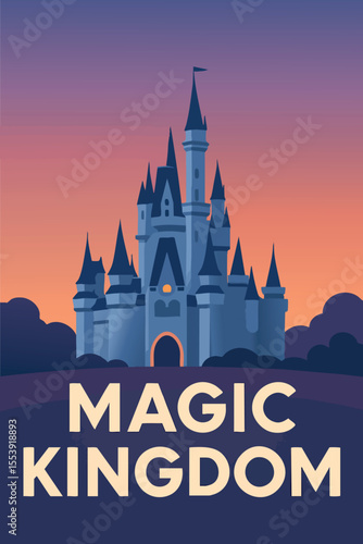 Magic Kingdom Castle and Park Views.eps