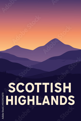 Majestic Views of the Scottish Highlands and Mountains