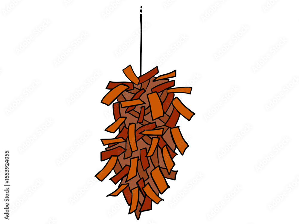 Obraz premium ミノムシ