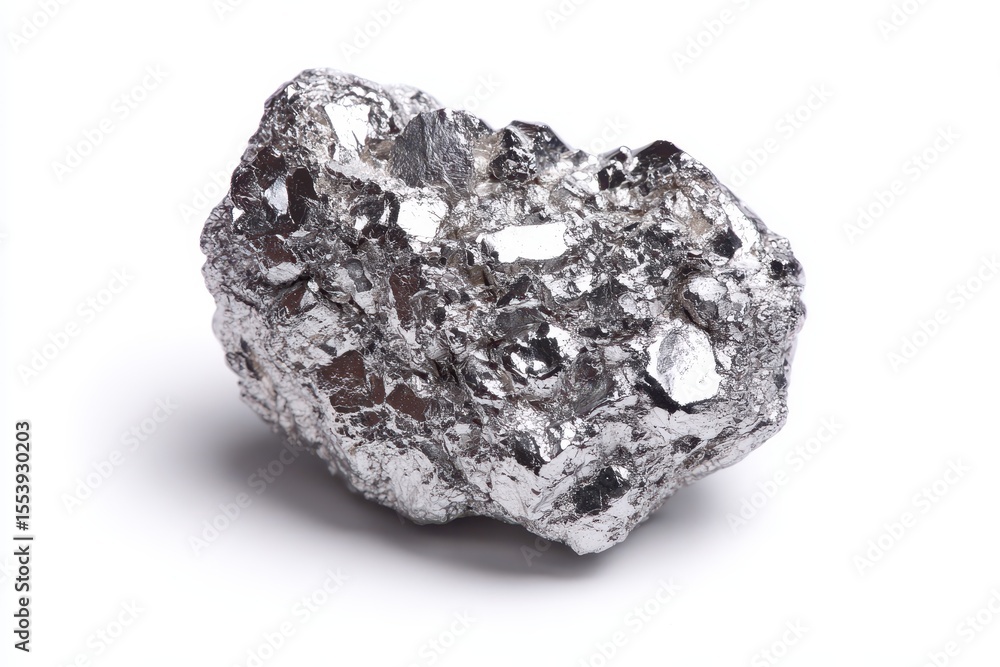 A platinum nugget against a plain white backdrop is a chemical element employed in the industry as a catalyst for producing nitric acid silicone and benzene A platinum nugget against a plain white backdrop is a chemical element employed in the industry as a catalyst for producing nitric acid silicone and benzene