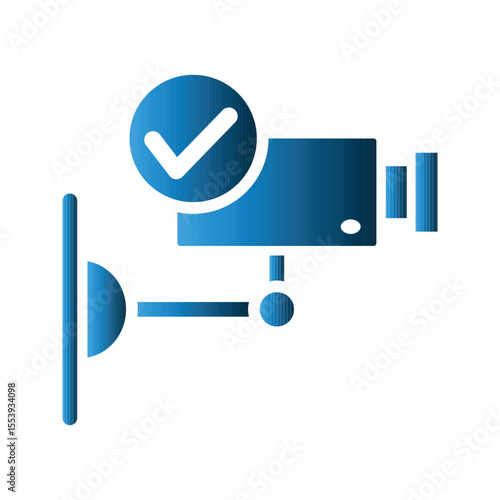 CCTV icon design template