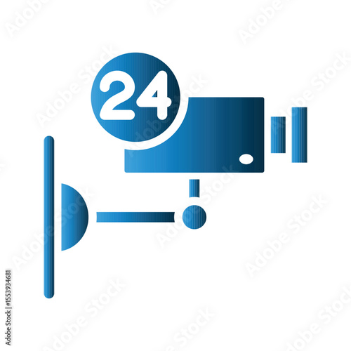 CCTV icon design template