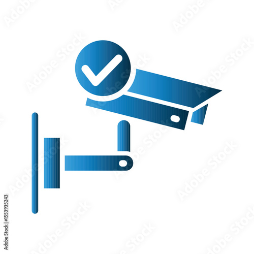CCTV icon design template