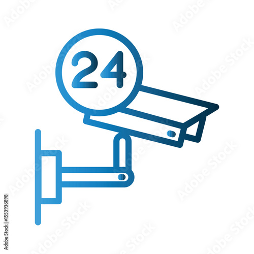 CCTV icon design template