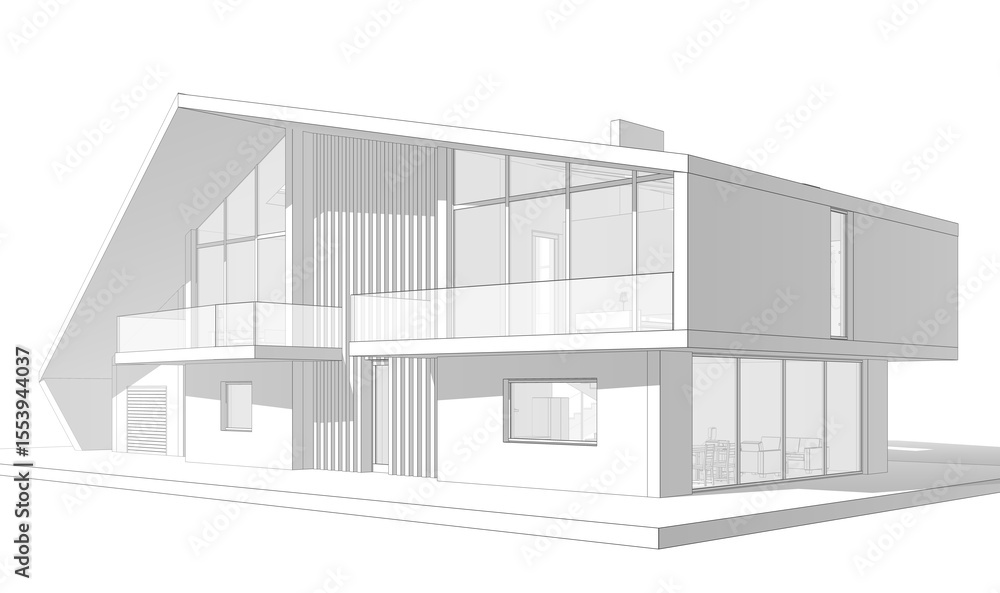 sketch of house sketch of house