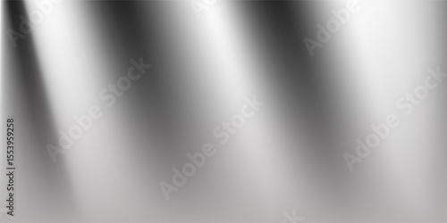 Transparent Acrylic Panel with High Gloss. Realistic Reflection and Glare.